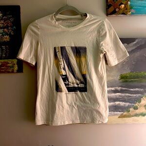 White Graphic T-Shirt